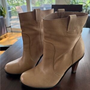 Cole Haan Leather Booties with NikeAir soles